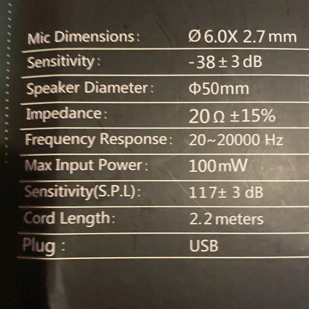 Gaming headset